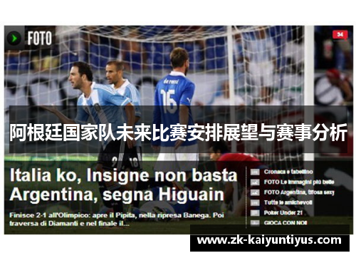 阿根廷国家队未来比赛安排展望与赛事分析